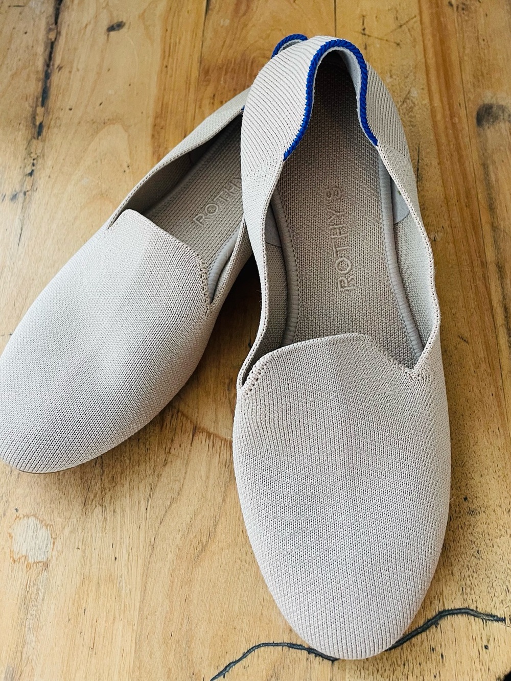 Rothy’s The Lounge Loafer in Sandstone Cream - Picture 7 of 14